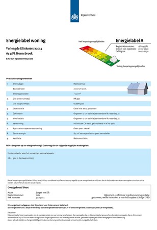 Plattegrond - Verlengde Klinkertstraat 14, 6433 PL Hoensbroek - Energielabel Veerlengde Klinkertstraat 14, Hoensbroek.jpg